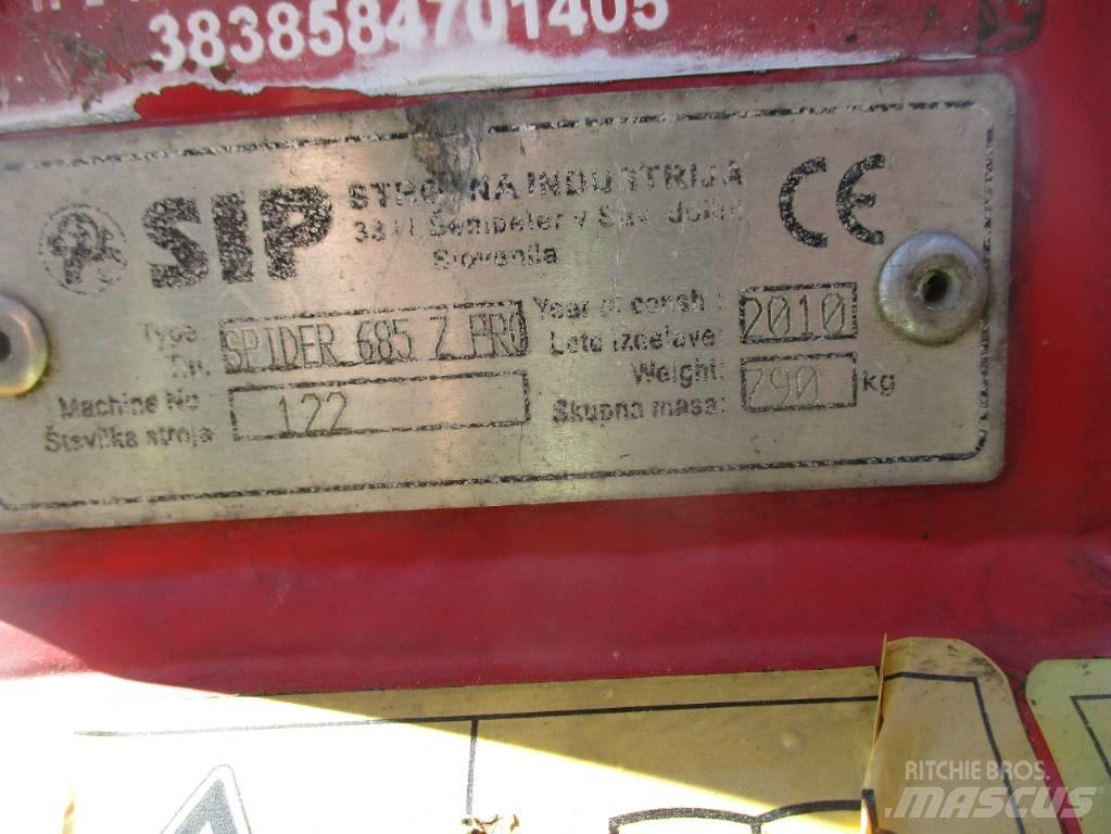 SIP Spider 685/6 Grābekļi un siena ārdītāji