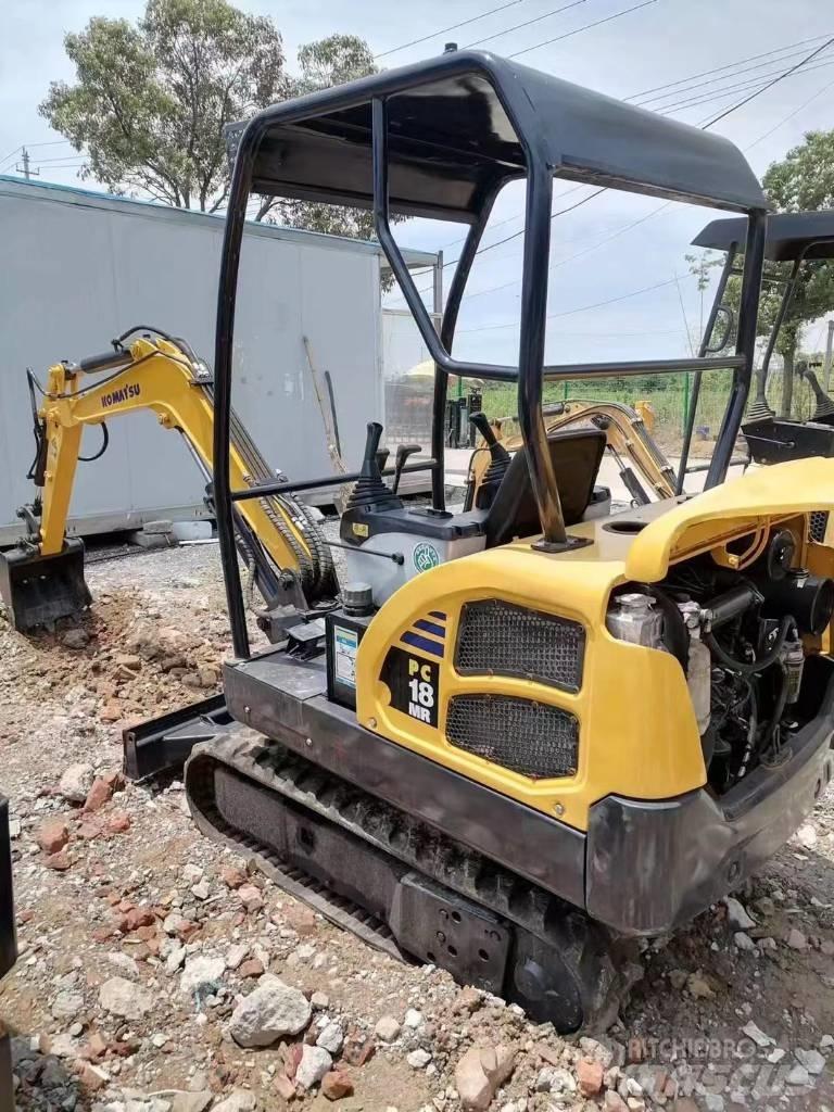 Komatsu PC18 Kāpurķēžu ekskavatori