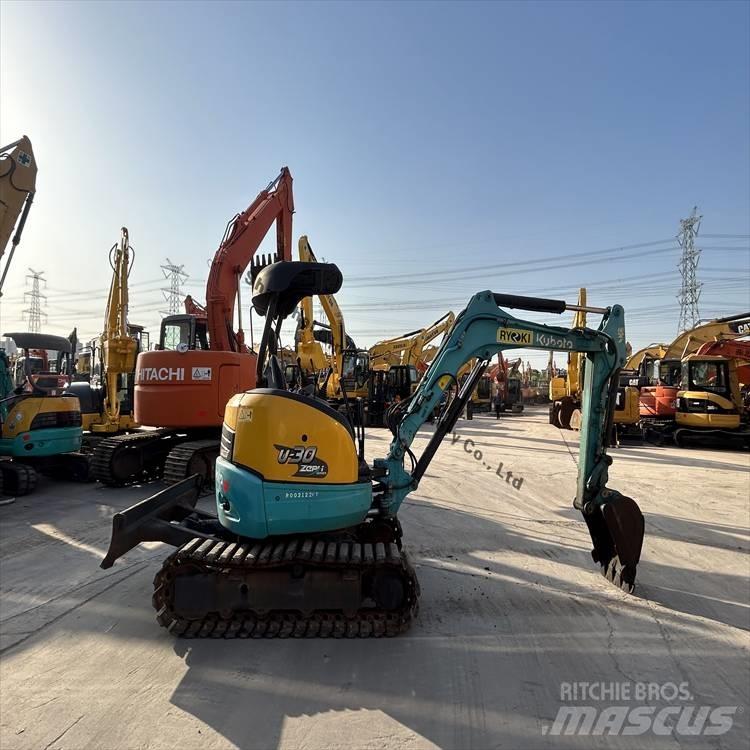 Kubota 30 Kāpurķēžu ekskavatori