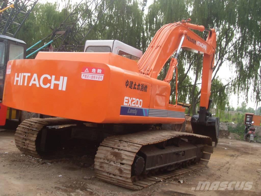Hitachi EX 200-1 Kāpurķēžu ekskavatori