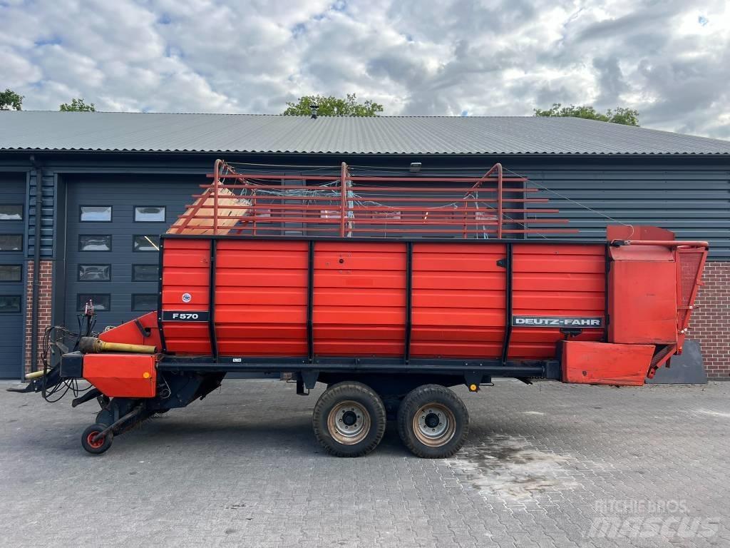 Deutz-Fahr F 570 Savācējpiekabes