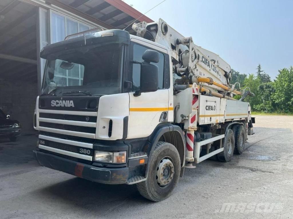 Scania P 114-380 Kravas mašīna- betona sūknis