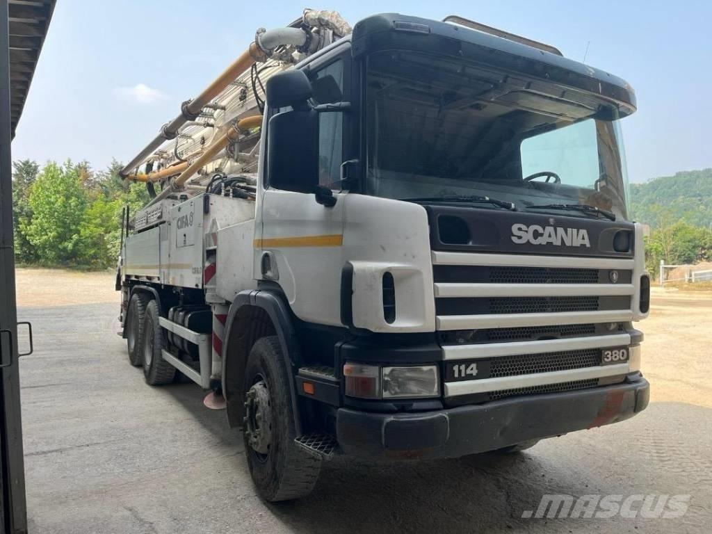 Scania P 114-380 Kravas mašīna- betona sūknis