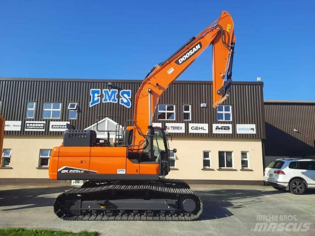 Doosan Dx225LC-7 Kāpurķēžu ekskavatori