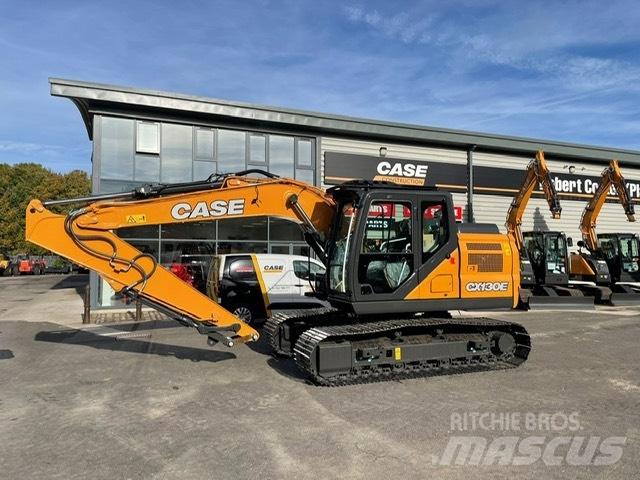 CASE CX130E Kāpurķēžu ekskavatori