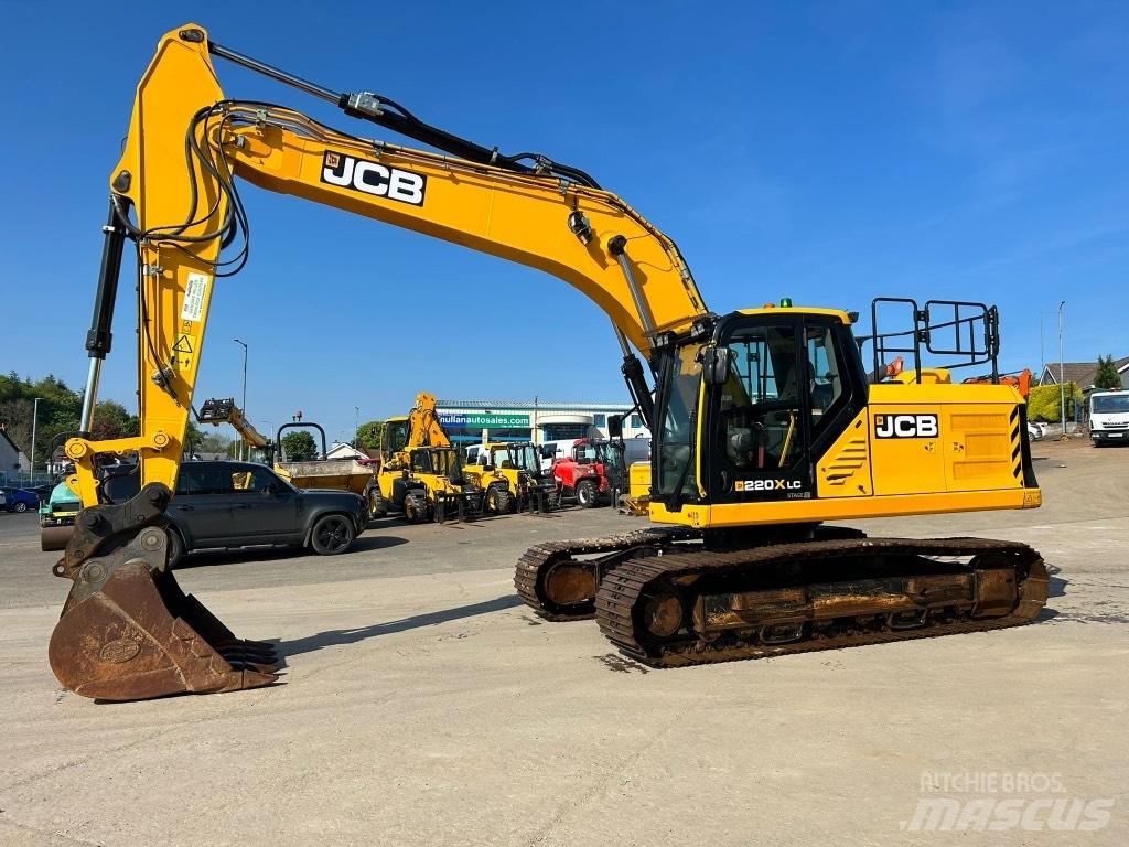 JCB 220X L Kāpurķēžu ekskavatori
