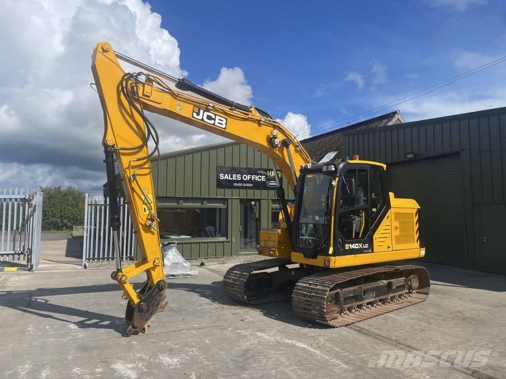 JCB 140 X Kāpurķēžu ekskavatori