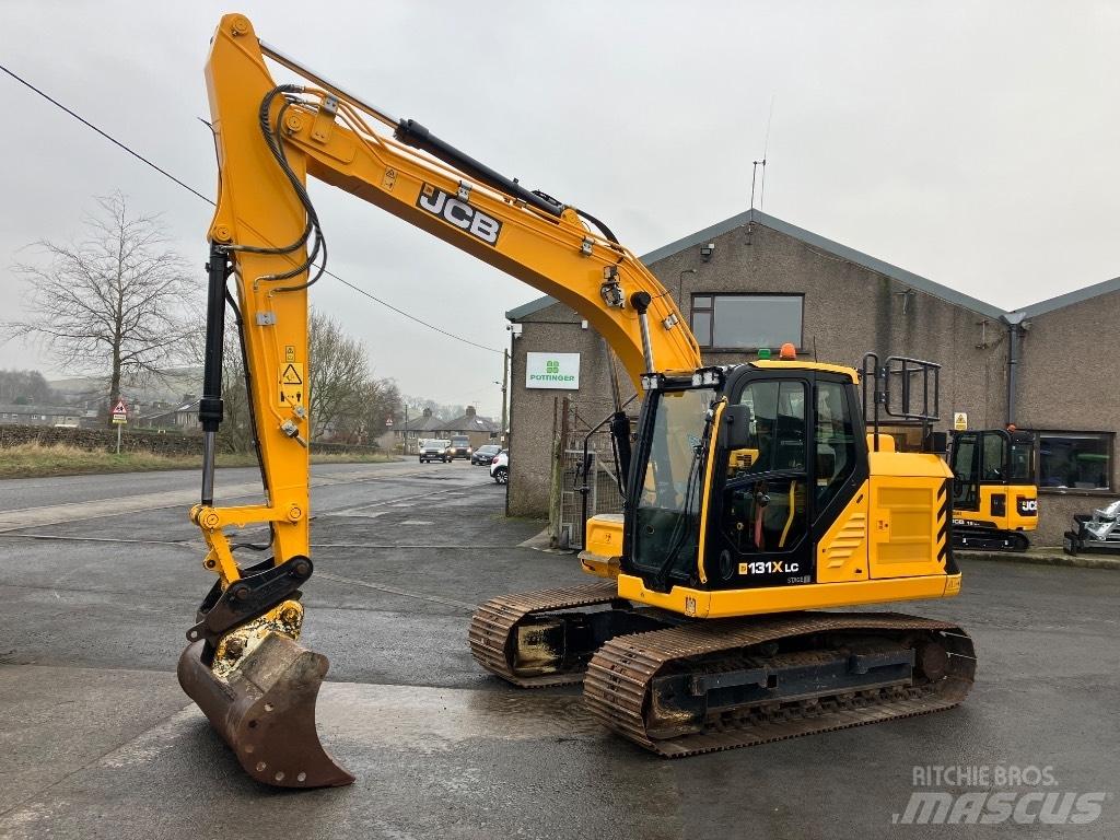 JCB 131 XLC Kāpurķēžu ekskavatori