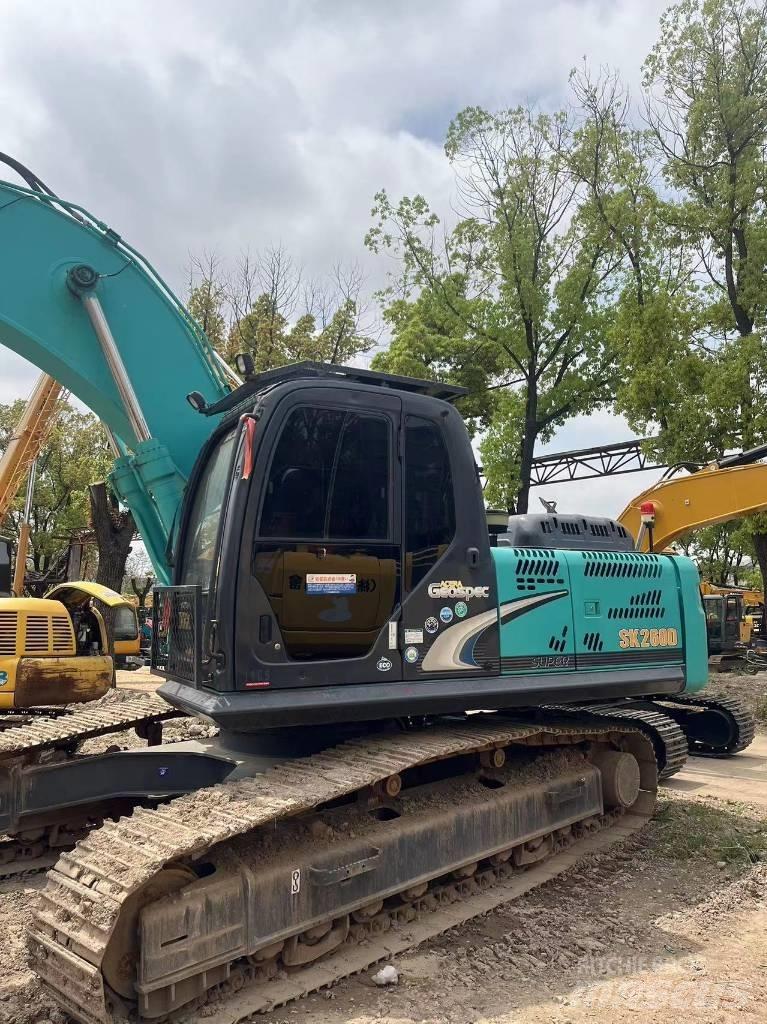Kobelco sk260d Kāpurķēžu ekskavatori
