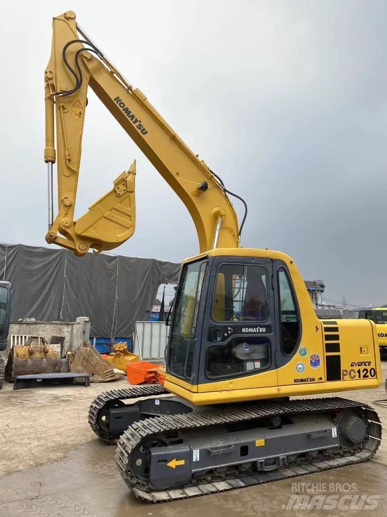 Komatsu PC 120 Kāpurķēžu ekskavatori