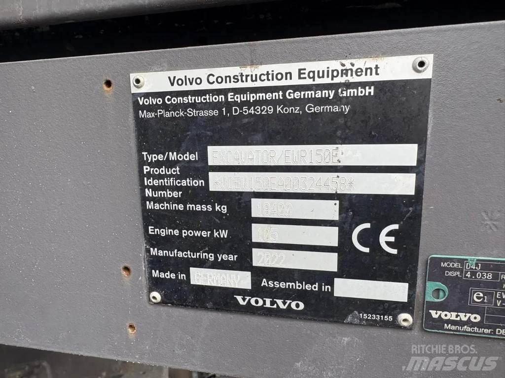 Volvo EWR150E Ekskavatori uz riteņiem
