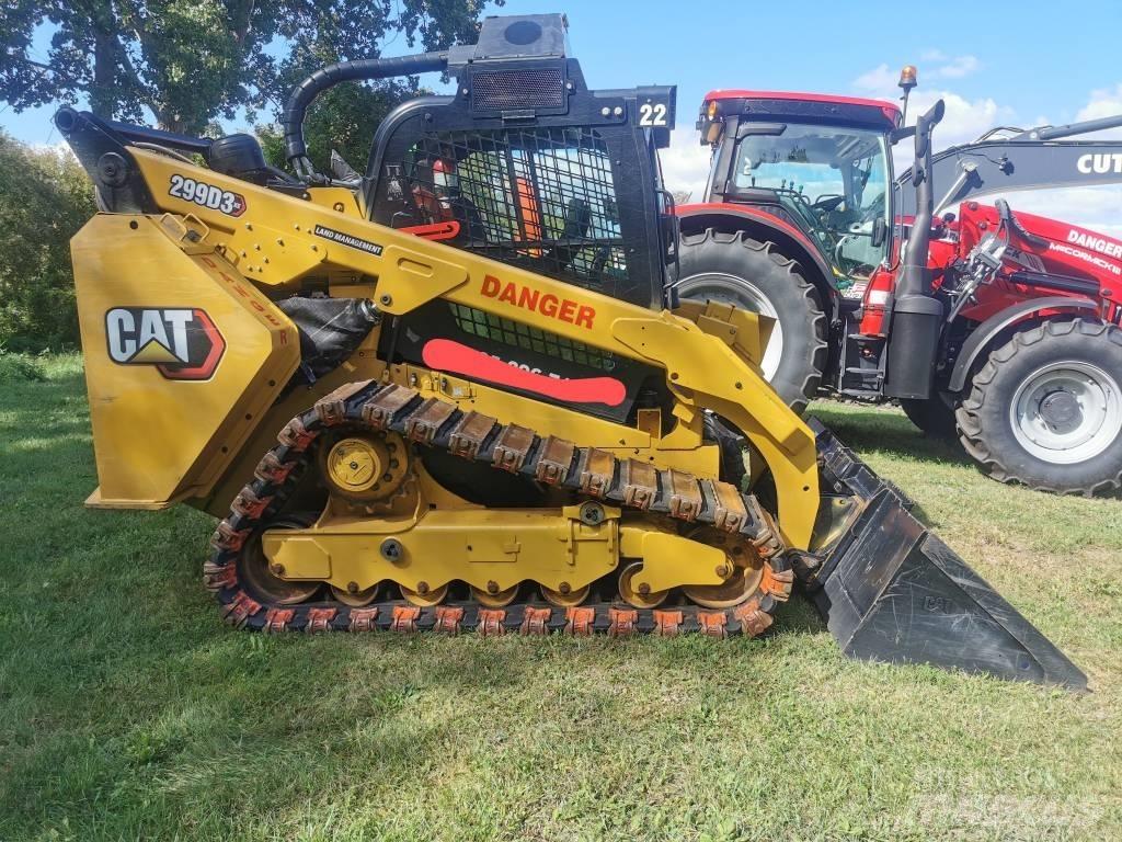 CAT 299 Lietoti riteņu kompaktiekrāvēji