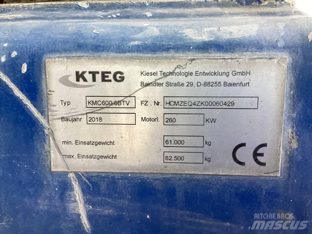 KMC 600-6 BTV Demontāžas ekskavators