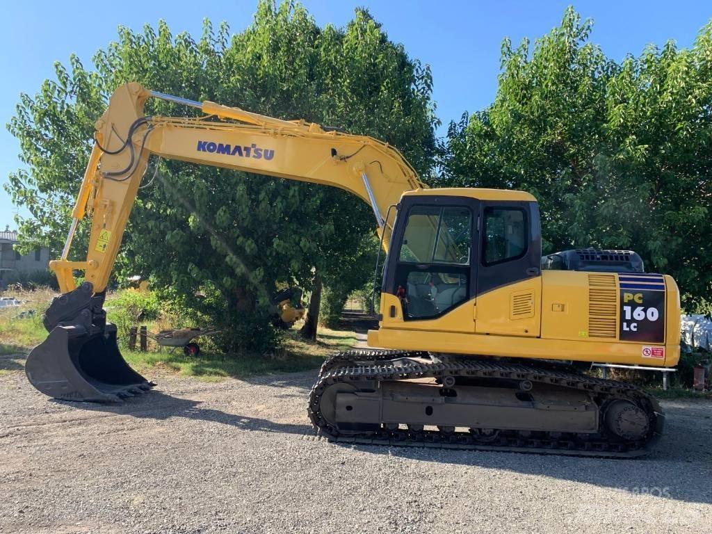 Komatsu PC 160 LC-7 Kāpurķēžu ekskavatori