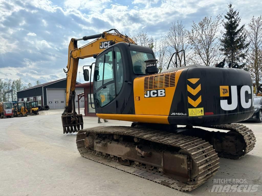 JCB JS 160 LC Kāpurķēžu ekskavatori