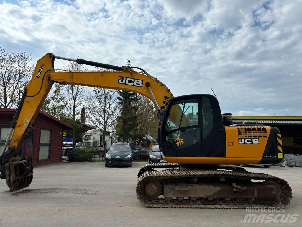 JCB JS 160 LC Kāpurķēžu ekskavatori
