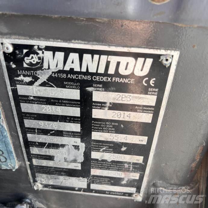 Manitou MT 625 Teleskopiskie manipulatori