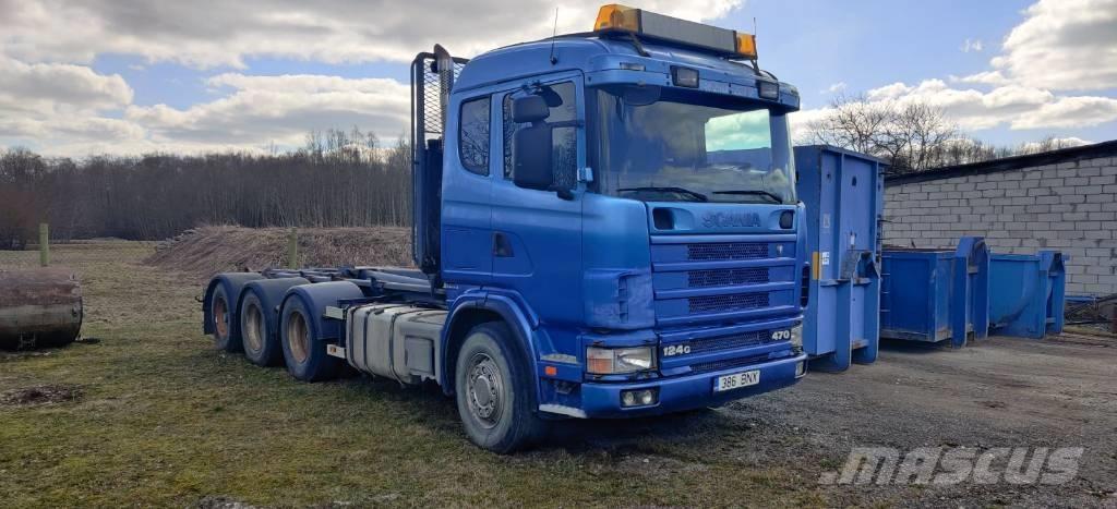 Scania R 124 GB6X4NA Pašizgāzējs