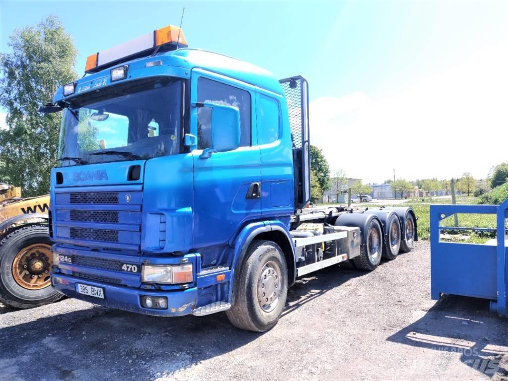 Scania R 124 GB6X4NA Pašizgāzējs