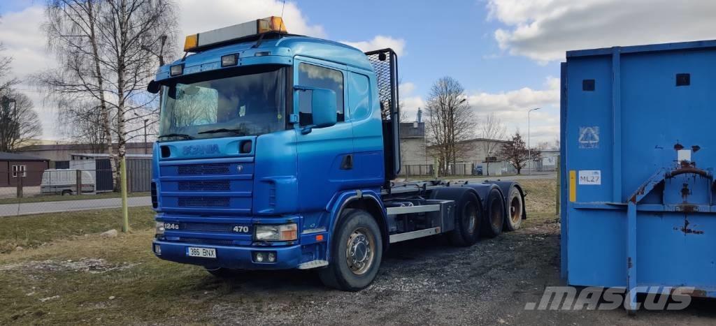 Scania R 124 GB6X4NA Pašizgāzējs