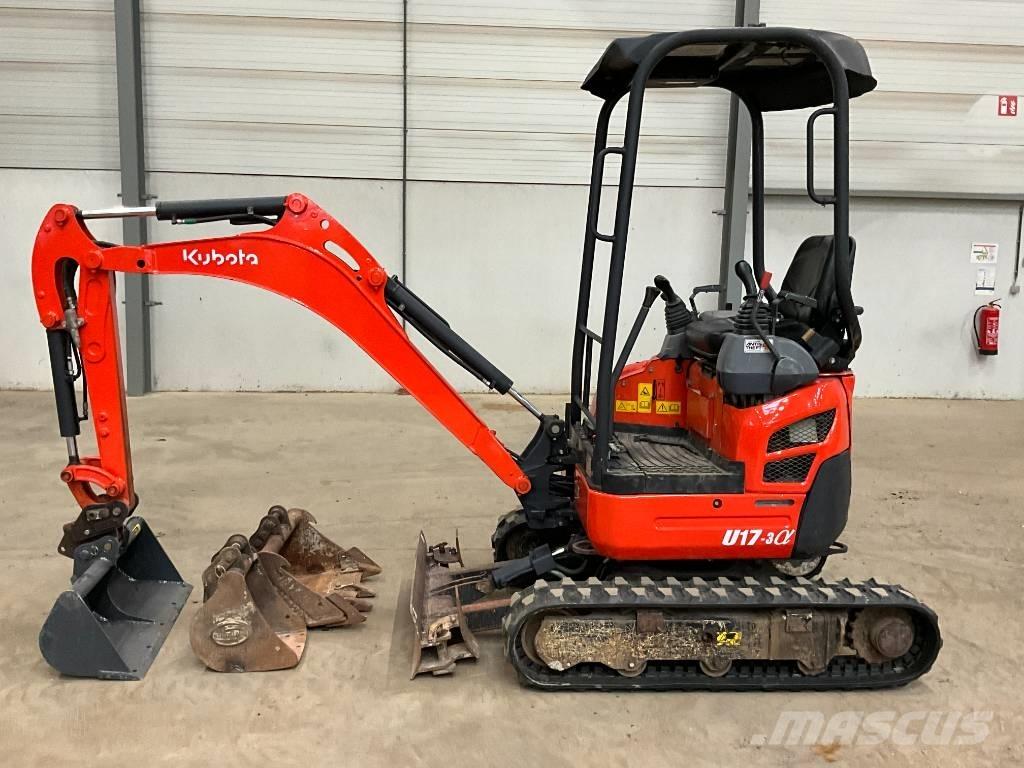 Kubota U 17-3 A Mini ekskavatori < 7 t