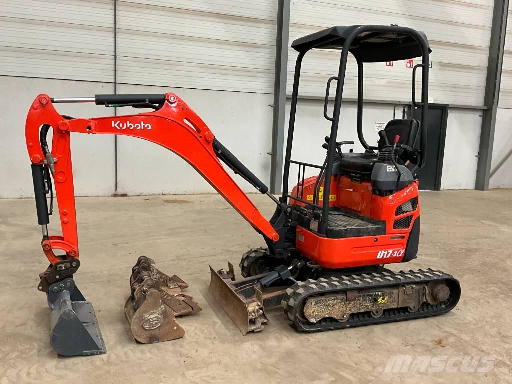 Kubota U 17-3 A Mini ekskavatori < 7 t