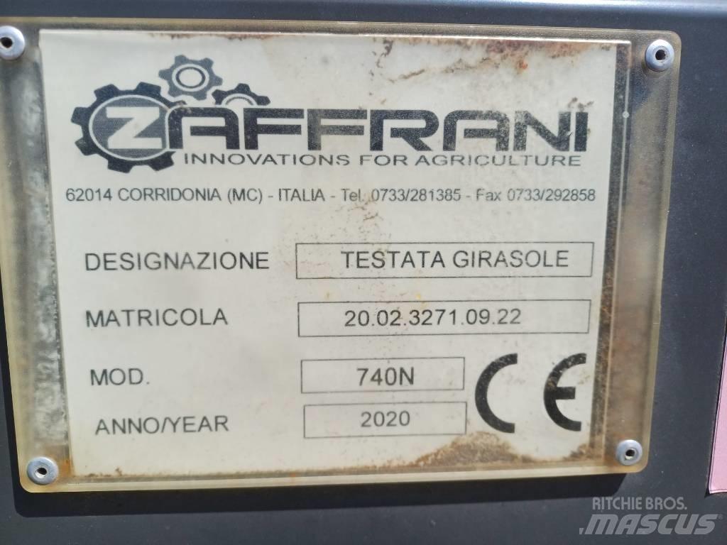  Zaffrani 740N Ražas novākšanas galvas