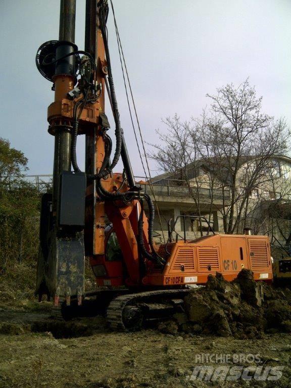 Tescar CF8 DW Vibrējošie pāļu dzinēji