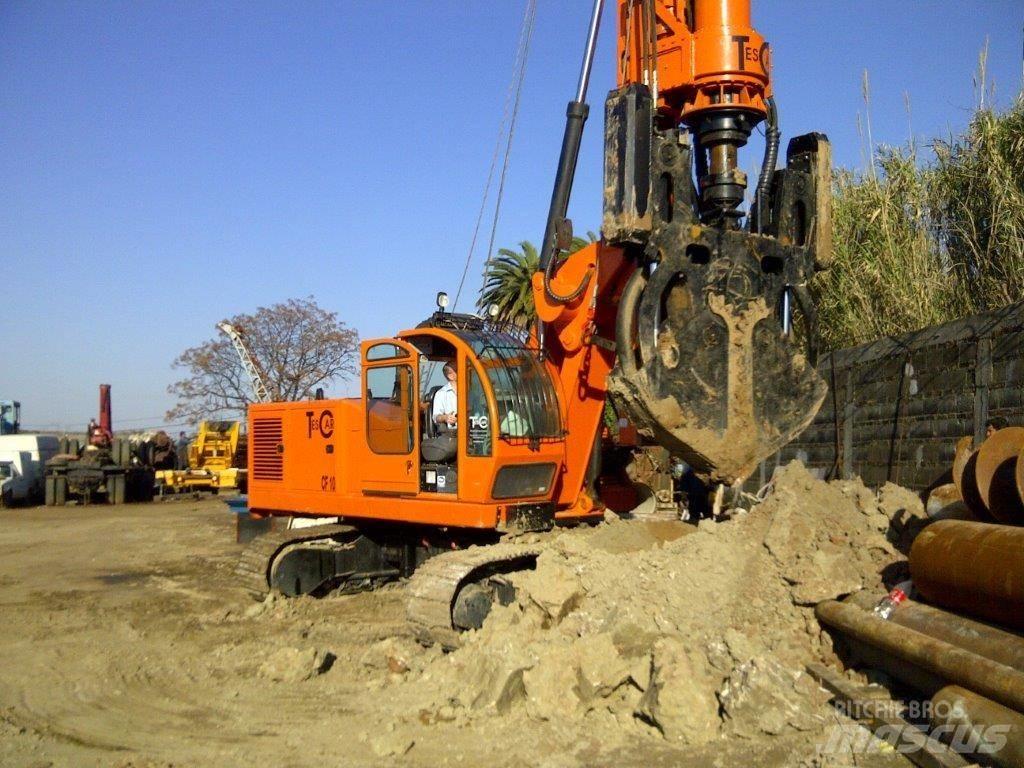 Tescar CF8 DW Vibrējošie pāļu dzinēji