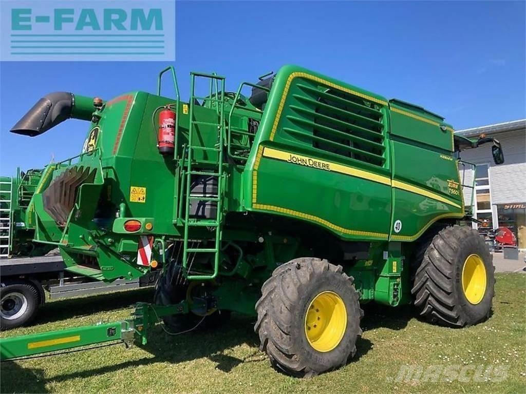 John Deere t560 hm Ražas novākšanas kombaini