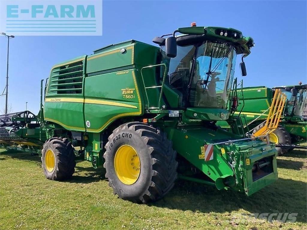 John Deere t560 hm Ražas novākšanas kombaini