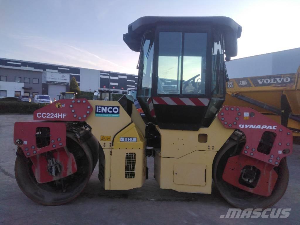 Dynapac CC 224 HF Divvalču grunts veltņi