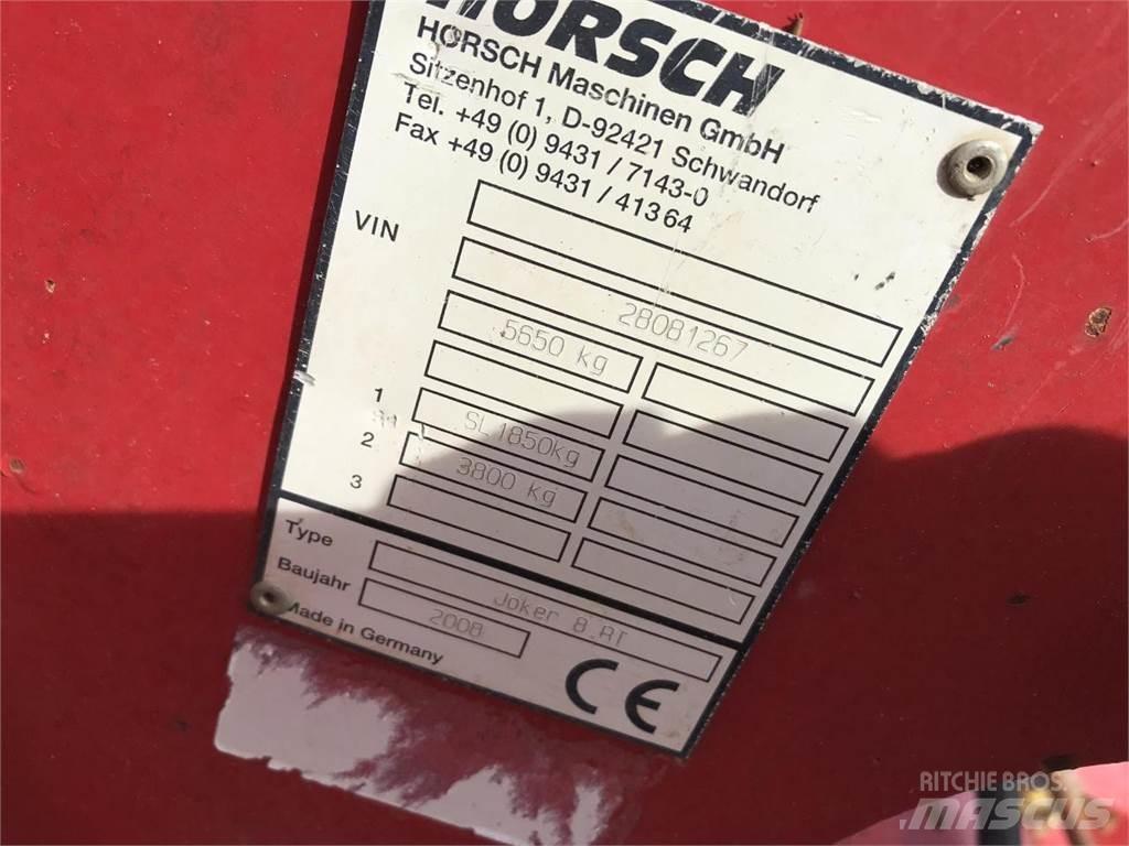 Horsch JOKER 8 RT Disku lobītāji/ecēšas