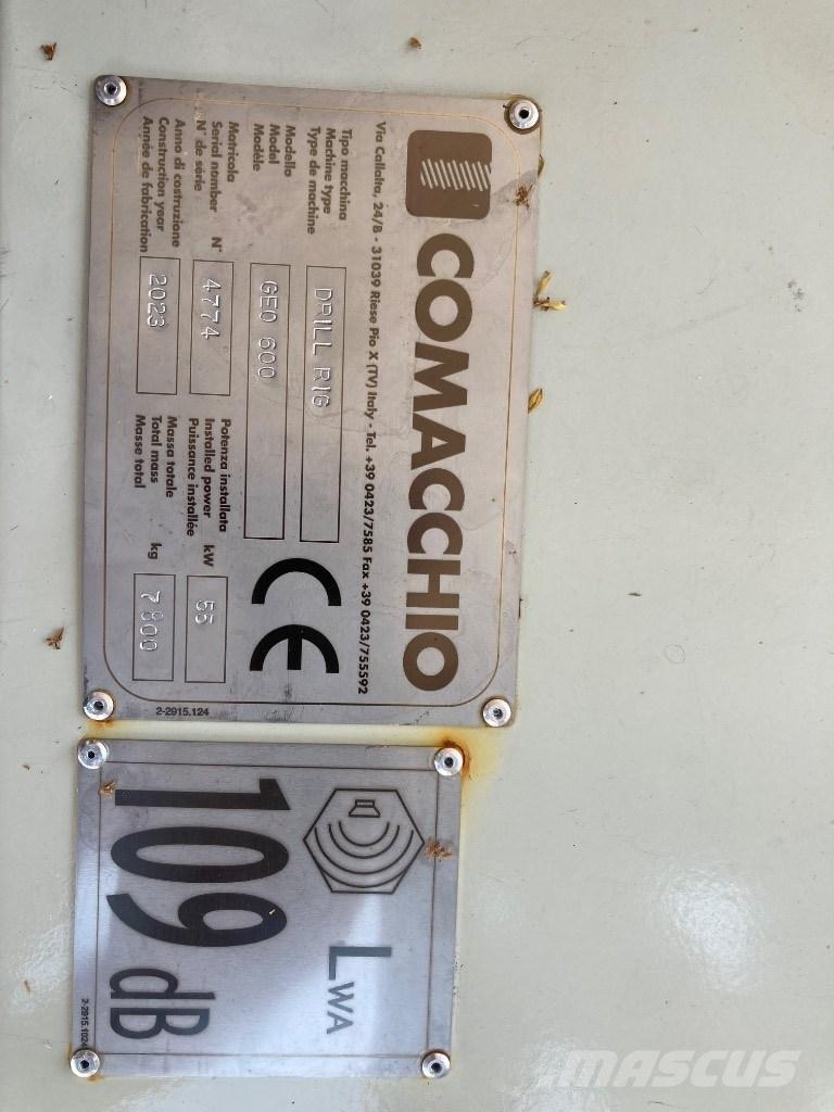 Comacchio Geo600 Akas urbšanas iekārtas