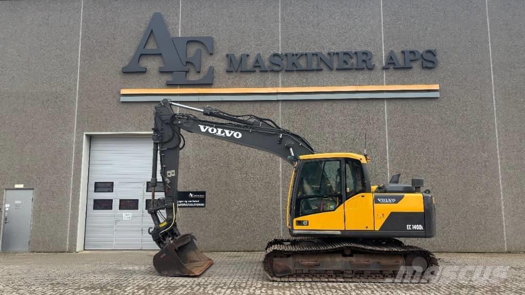 Volvo EC 140 DL Kāpurķēžu ekskavatori