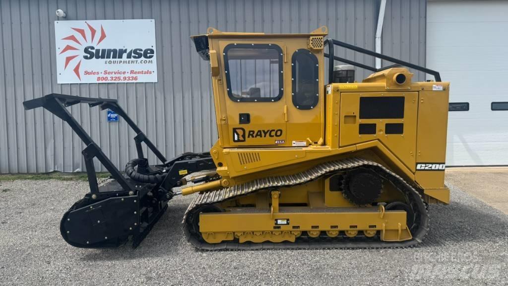 Rayco C200 Mežizstrādes mulčeri