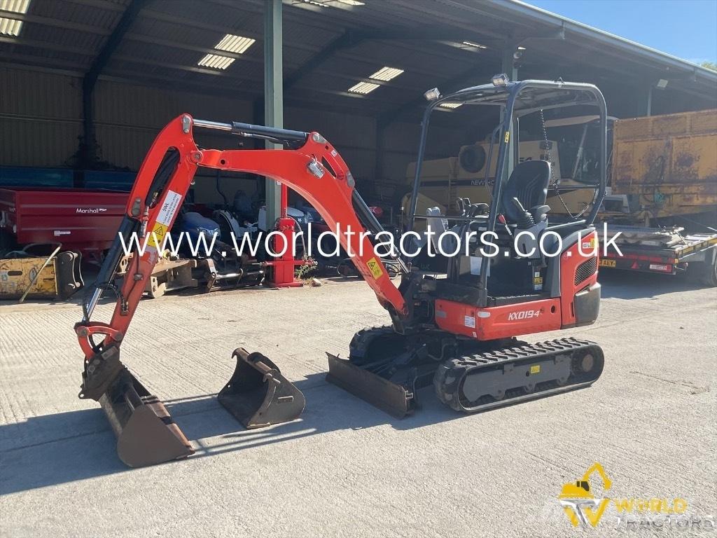 Kubota KX 019-4 Mini ekskavatori < 7 t