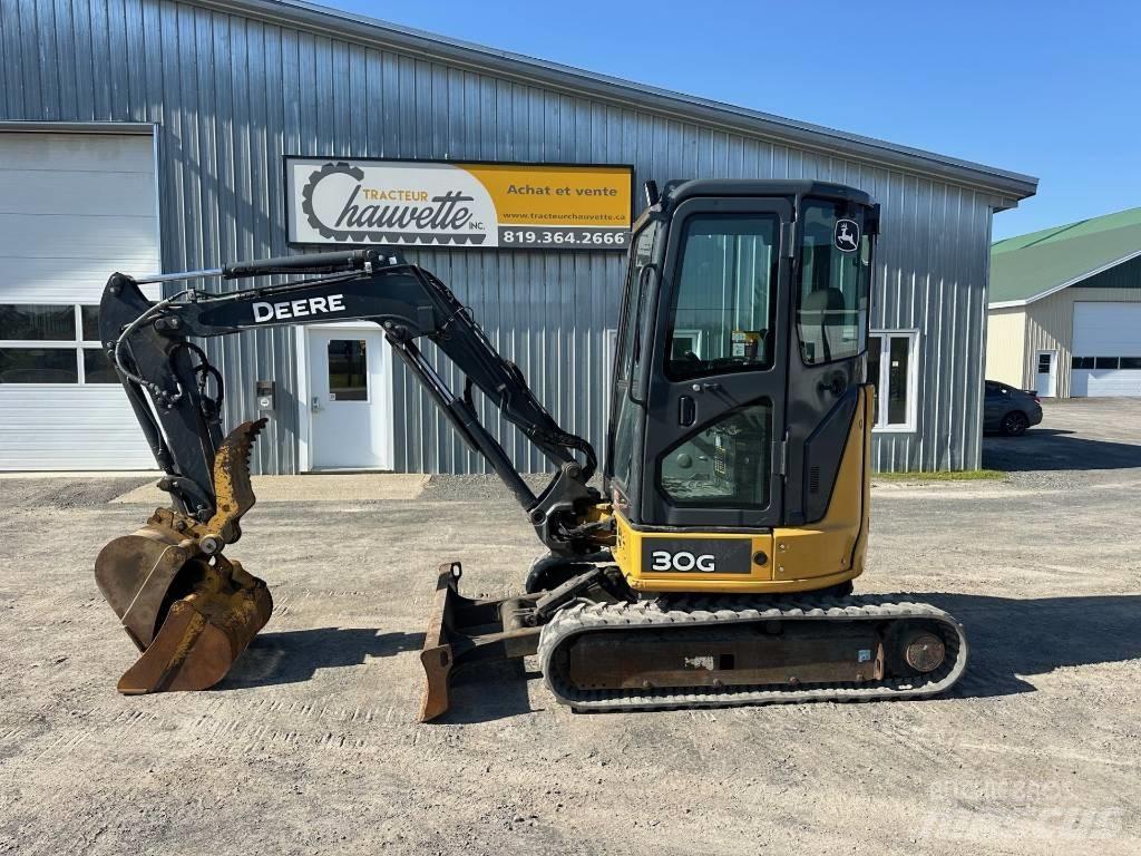 John Deere 30G Mini ekskavatori < 7 t