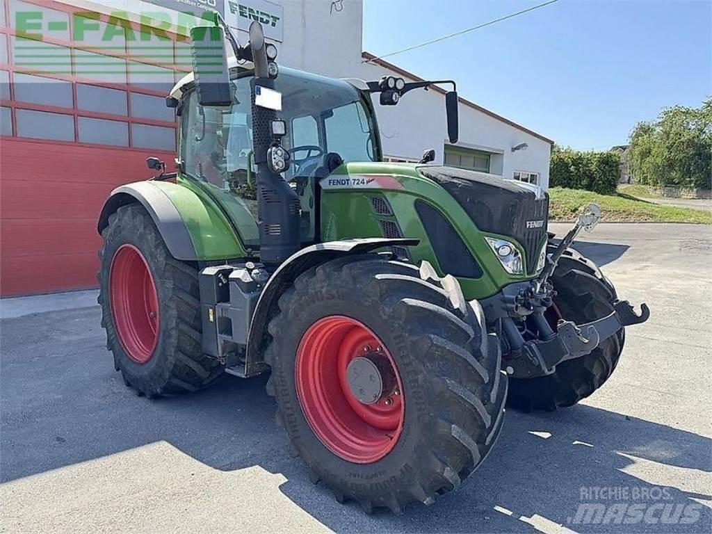 Fendt 724 s4 profi+ Traktori