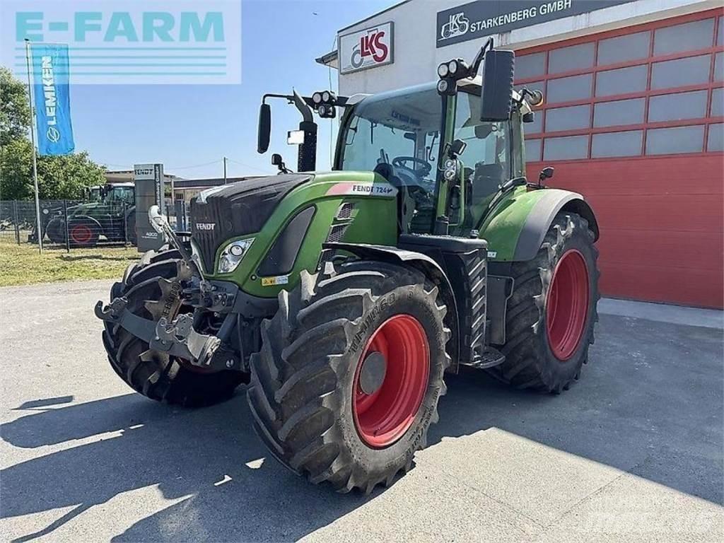Fendt 724 s4 profi+ Traktori