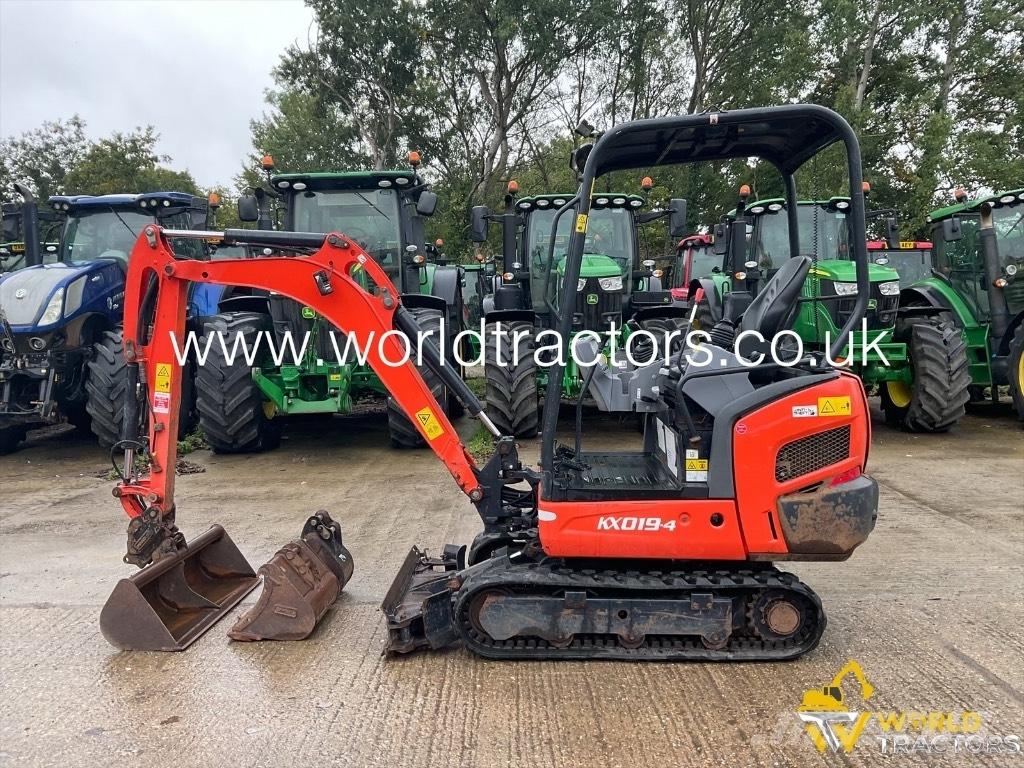 Kubota KX 019-4 Mini ekskavatori < 7 t