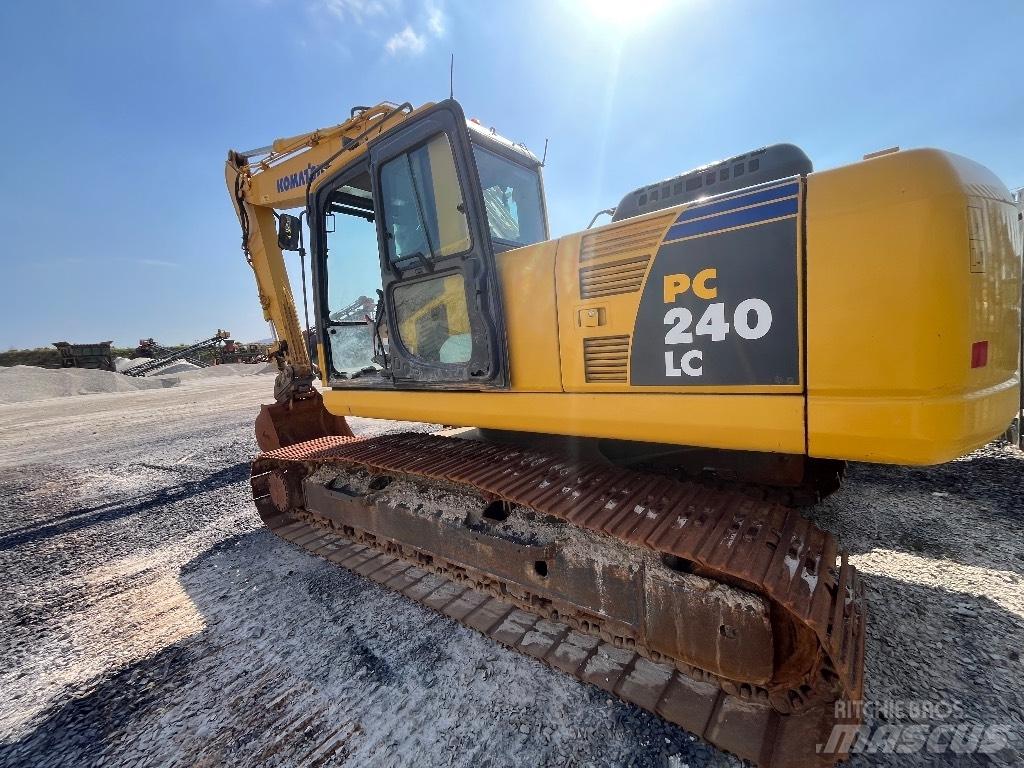 Volvo Pc240-7 Kāpurķēžu ekskavatori