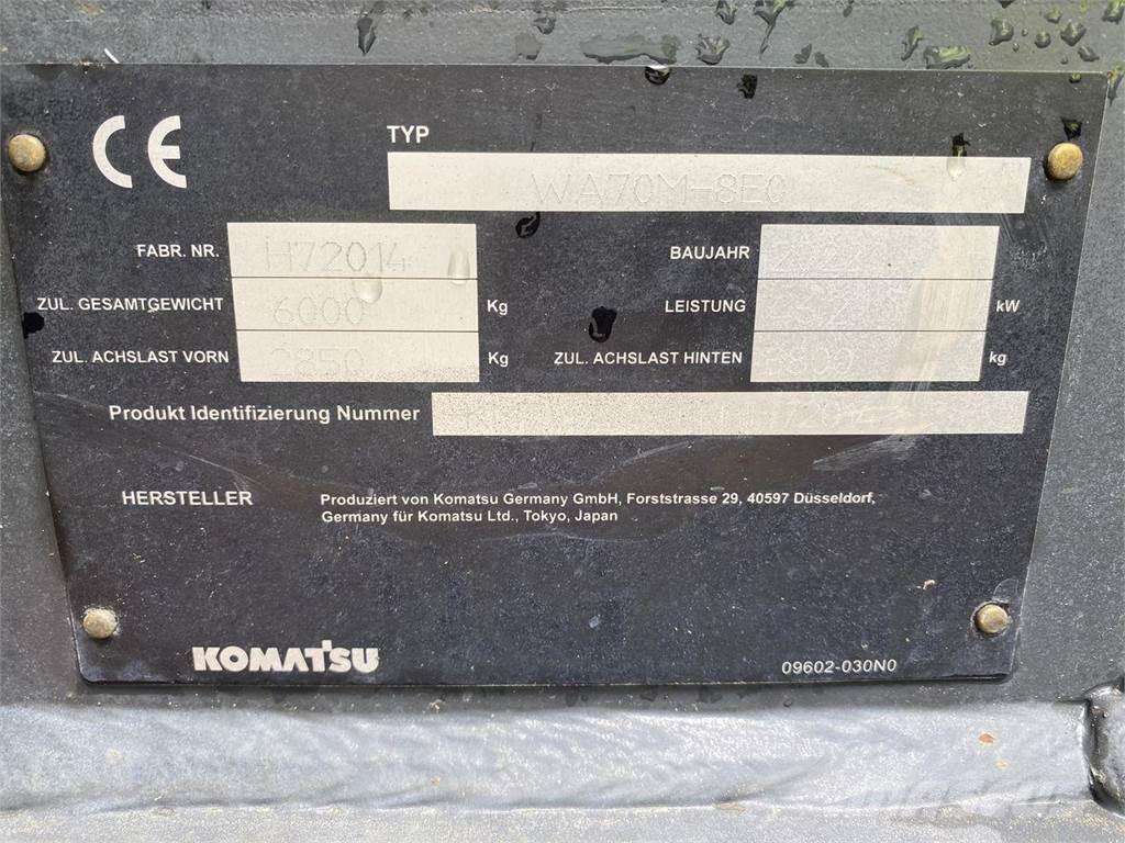 Komatsu WA70M-8EO Multifunkcionālie iekrāvēji