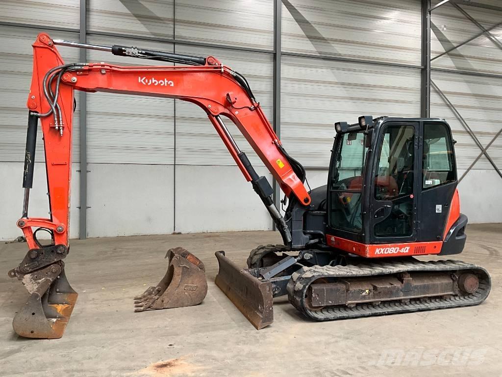 Kubota KX 080-4 A Vidēja lieluma ekskavatori 7 t - 12 t