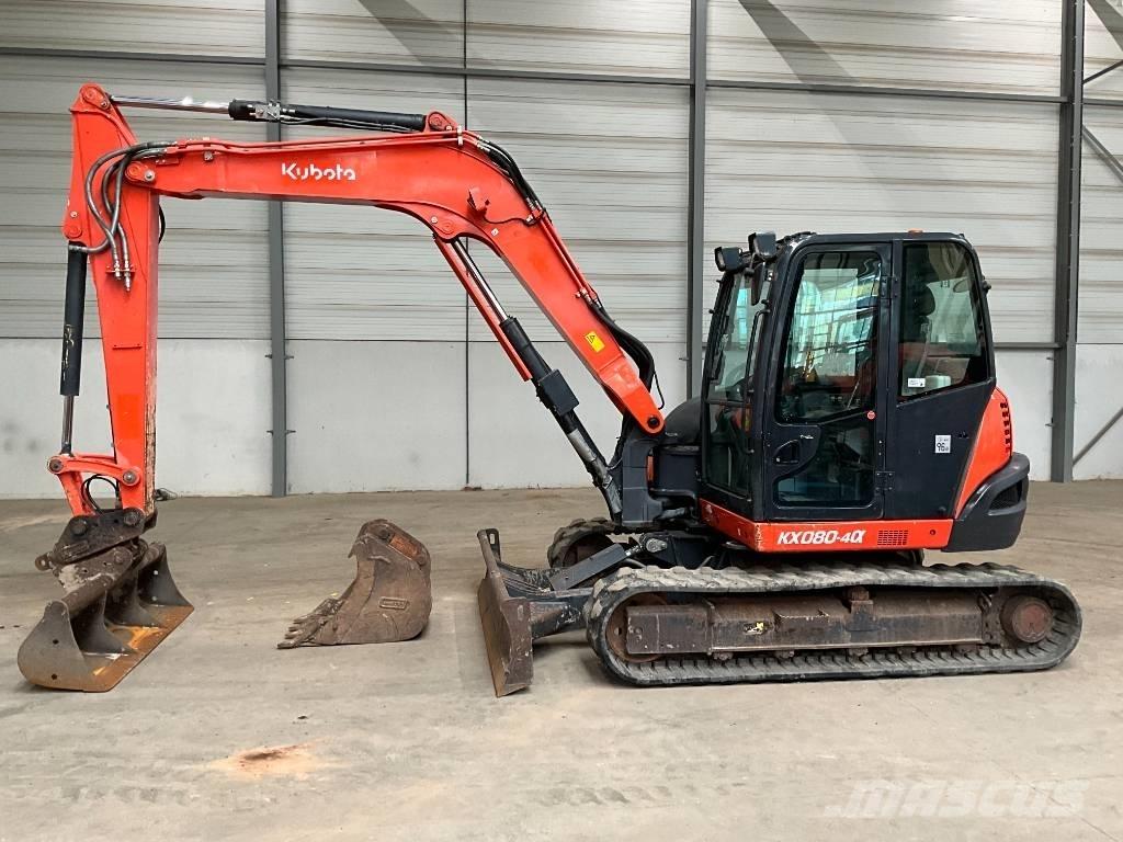 Kubota KX 080-4 A Vidēja lieluma ekskavatori 7 t - 12 t