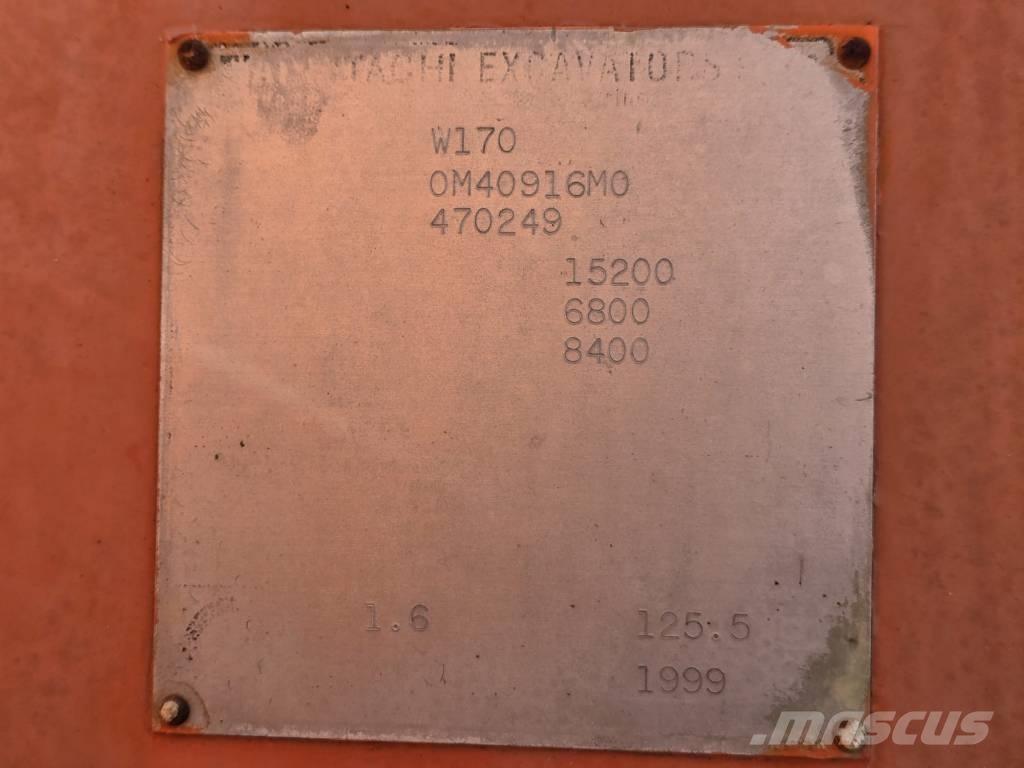 Fiat-Hitachi W170 Iekrāvēji uz riteņiem
