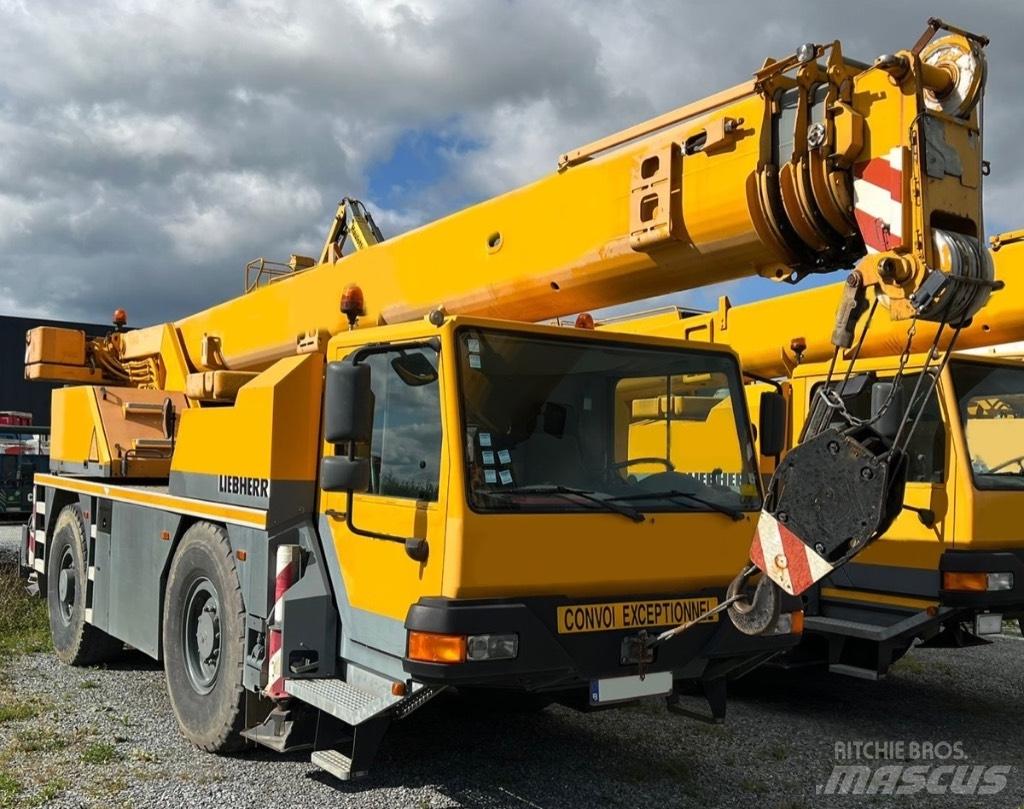 Liebherr LTM 1030-2 Celtņi nelīdzenām virsmām