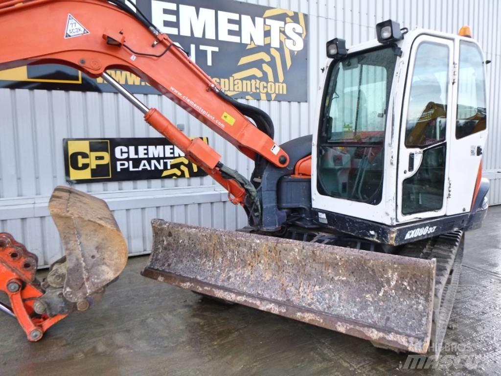 Kubota KX 080-3 A Vidēja lieluma ekskavatori 7 t - 12 t