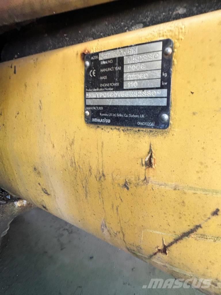 Komatsu PC 210 LC-8 Kāpurķēžu ekskavatori