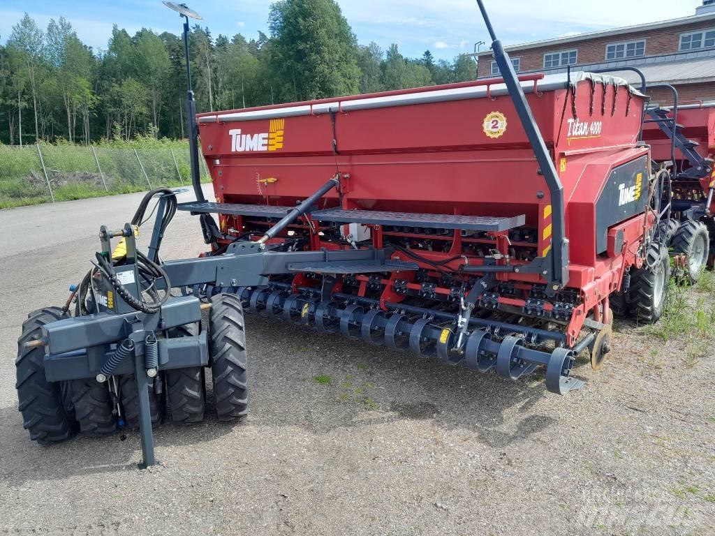 Tume TITAN 4000 Kombinētās sējmašīnas